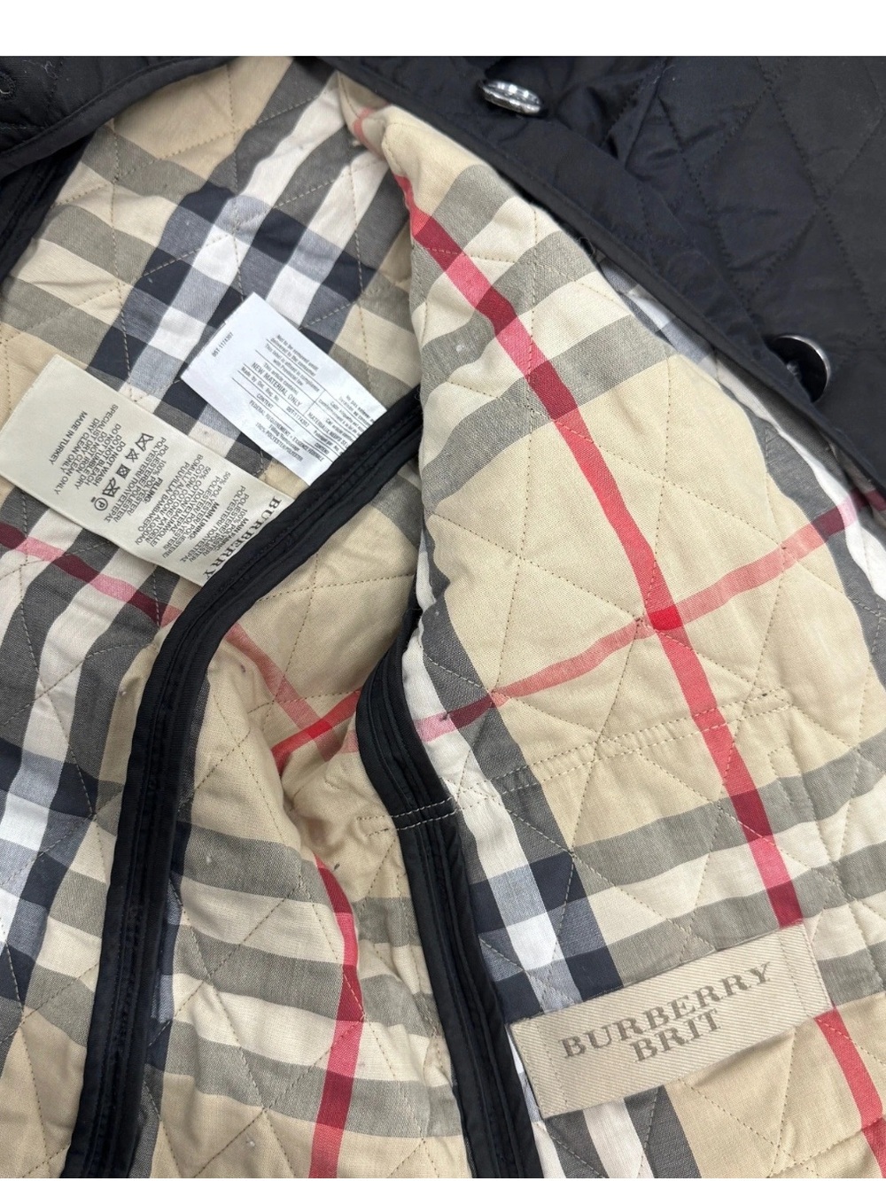 Burberry quilted jacket - Picture 5 of 7